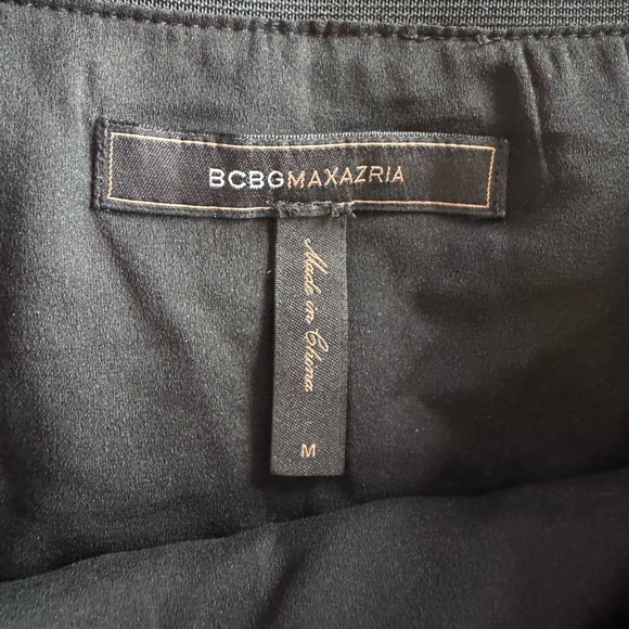 BCBGMAXAZRIA SEQUINS MINI SKIRT IN BLACK - Picture 6 of 9